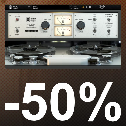 Deal Slate Digital - Virtual Tape Machines - 50% Off