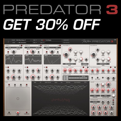 Deal Rob Papen - Predator 3 - 30% Off