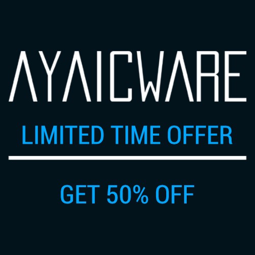 Ayaicware: 50% Off