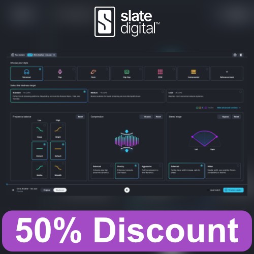 Slate Digital: 50% Off Virtu