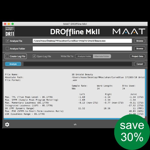 Maats Labs: 30% Off DROffline MkII