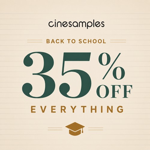 Cinesamples - 35% Off Everything