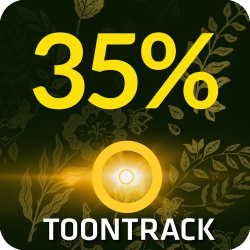 Toontrack Exclusive Offer: 35% Off
