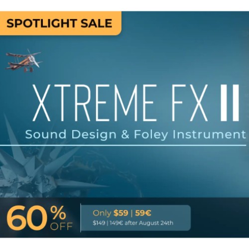 UVI: 60% Off Xtreme FX 2