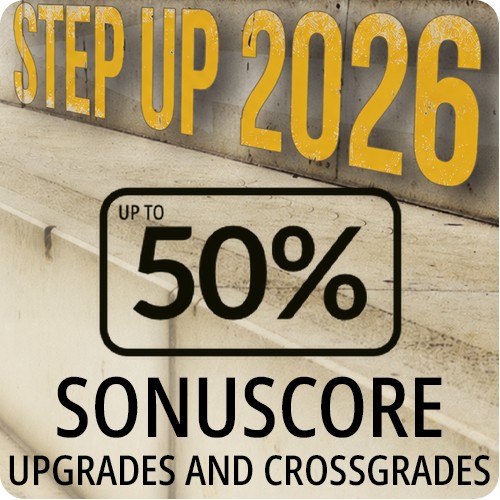 Sonuscore Step Up Promotion: Up to 50% Off