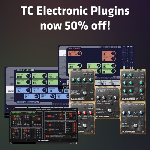 TC Electronic: 50% Off