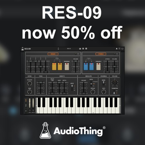 Deal AudioThing: 50% Off RES-09