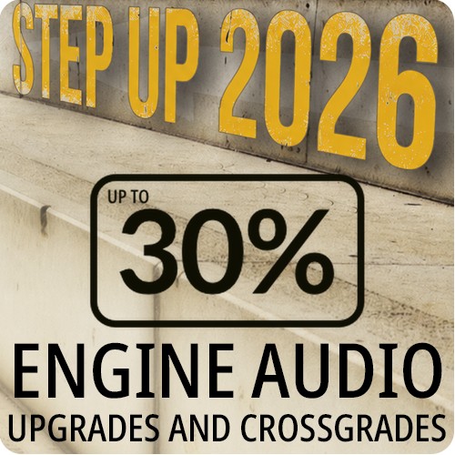 Engine Audio Step Up Promotion: Up to 30% Off