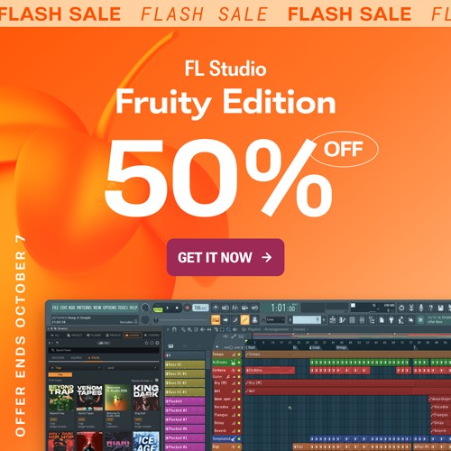 Image Line - 50% Off FL Studio Fruity Edition