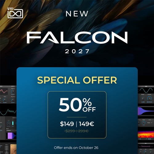 Deal UVI - 50% Off Falcon 2027