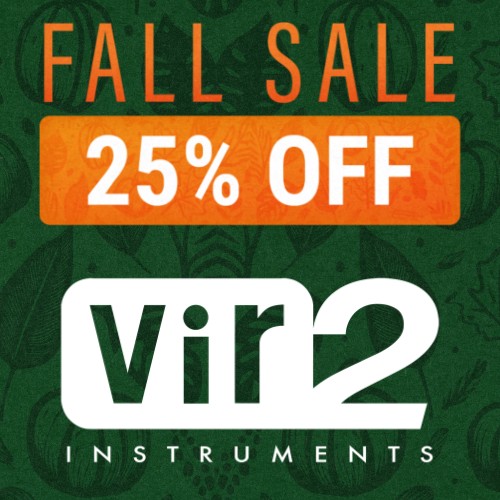 Vir2 Instruments Fall Sale: 25% Off