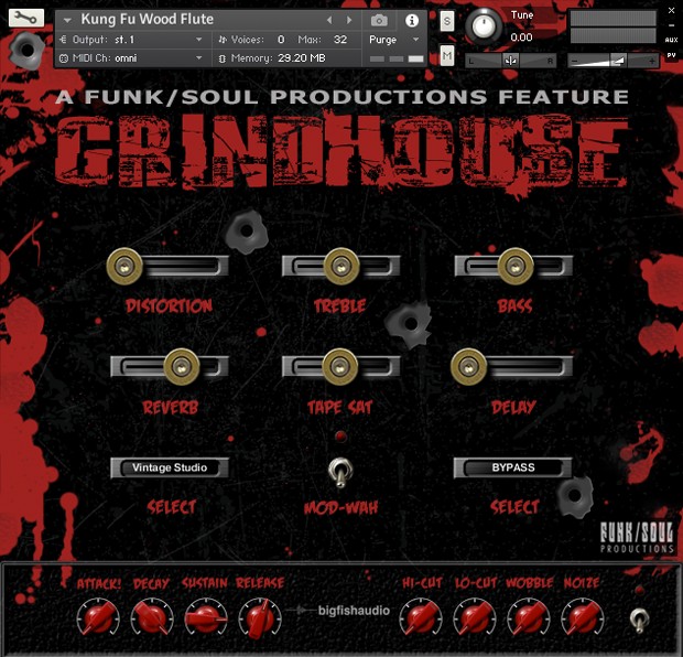 Grindhouse GUI Screenshot