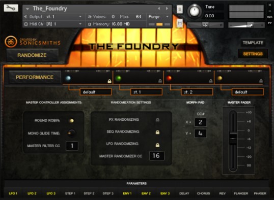 The Foundry Settings