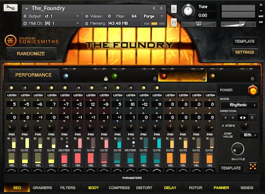 The Foundry Step Sequencer