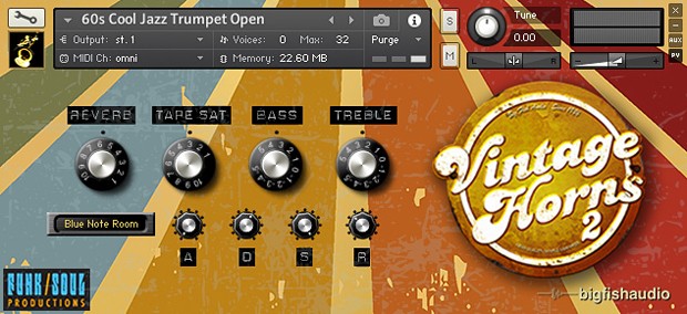 Vintage Horns 2 GUI Screen