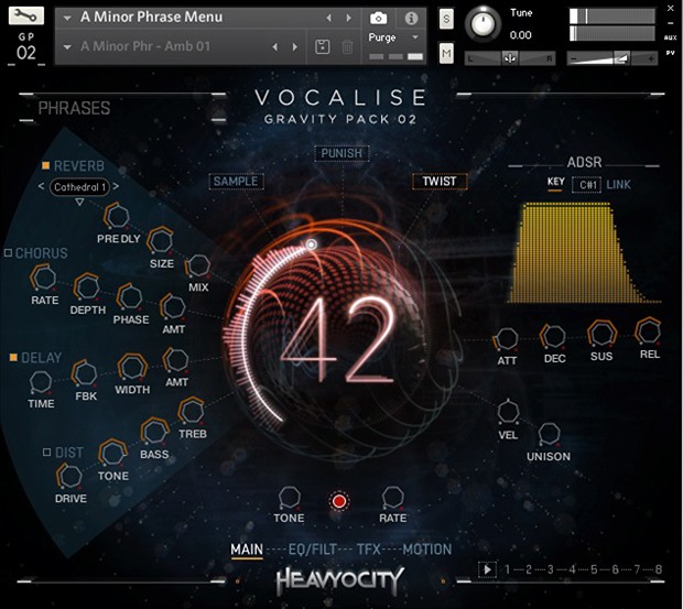 Vocalise Screen