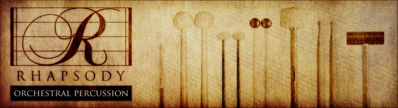 Rhapsody Orchestral Percussion Header