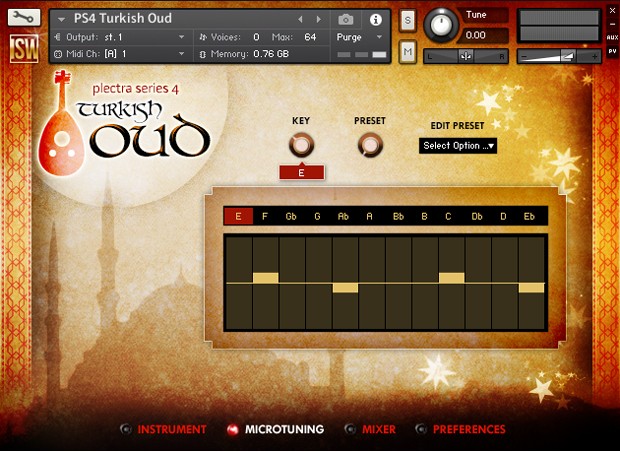 Turkish Oud GUI 2