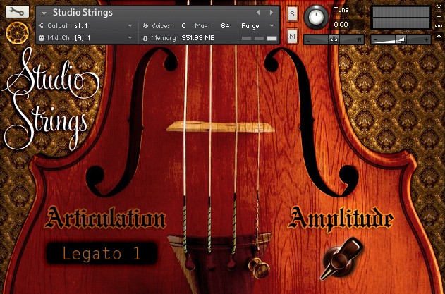 Studio Strings Screenshot