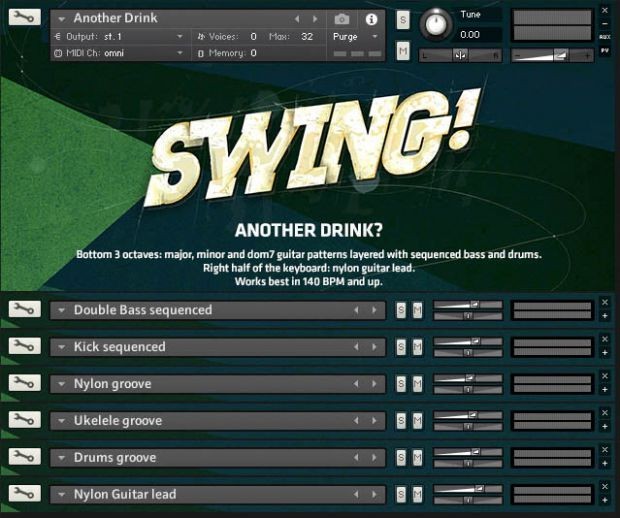 SWING! Screen 2