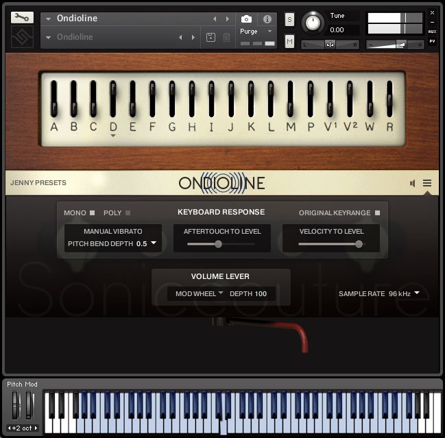 Kontakt Options Panel