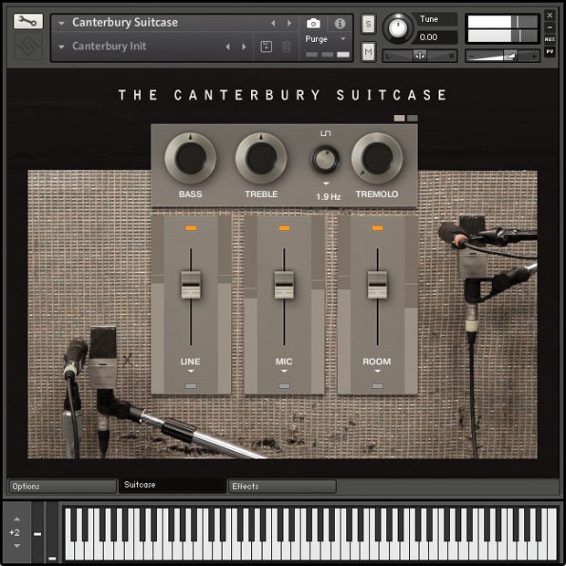 The Canterbury Suitcase GUI