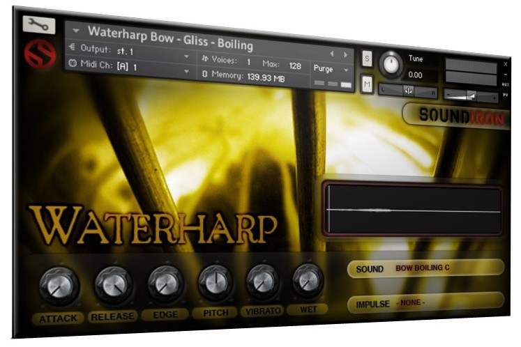 Waterharp 2.0 Screen