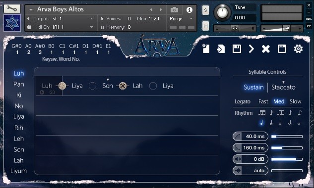 Arva Choir GUI 2