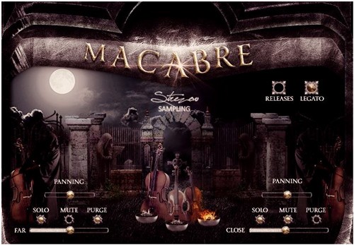 Macabre Strings Screen