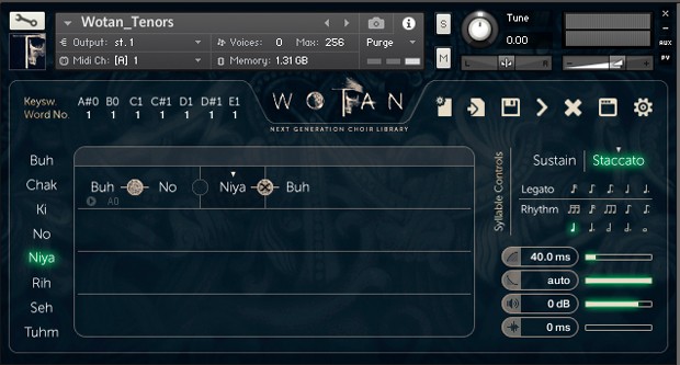 GUI Screen Tenors