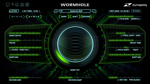 Wormhole GUI Screen