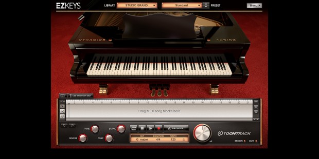 EZkeys Studio Grand | Toontrack  | EN