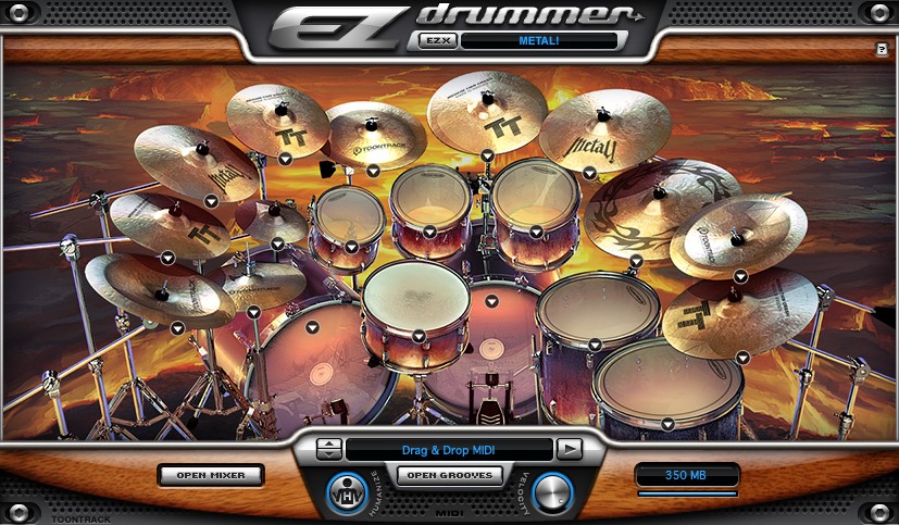 Toontrack Rock! screenshot