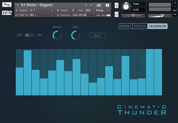 Cinematic Thunder GUI 2