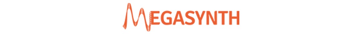 megasynth logo banner