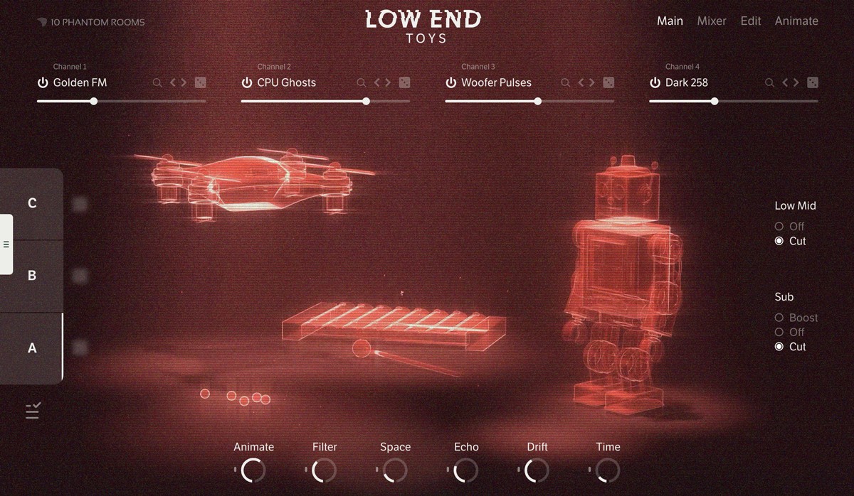 Low End Toys GUI