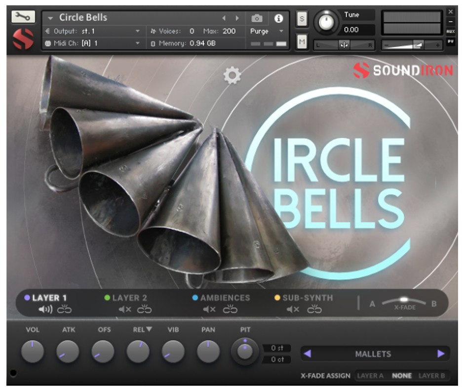 Circle Bells Main GUI