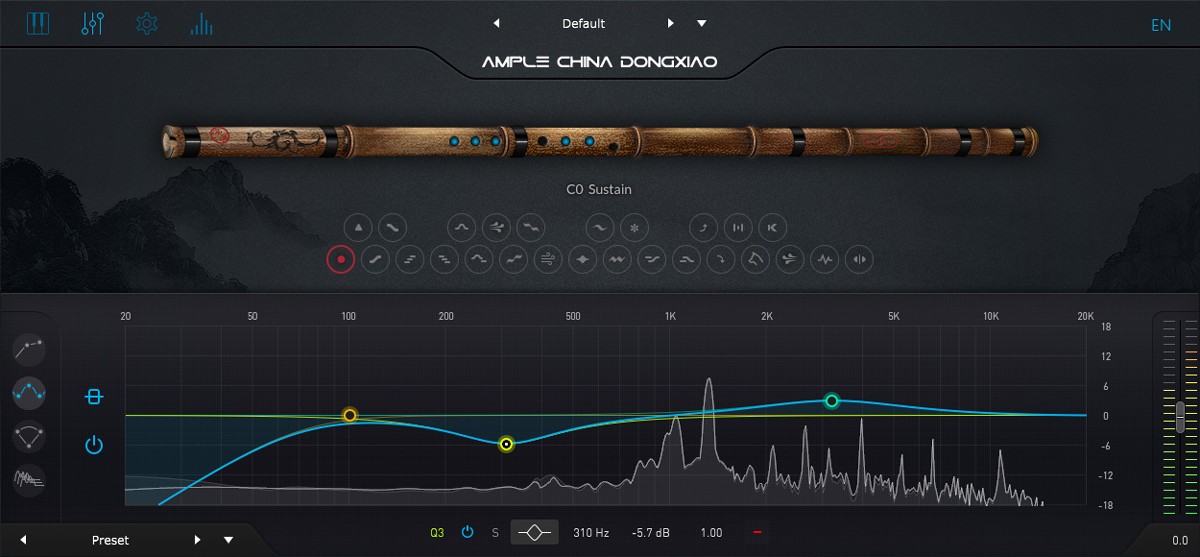 Ample China Dongxiao EQ GUI