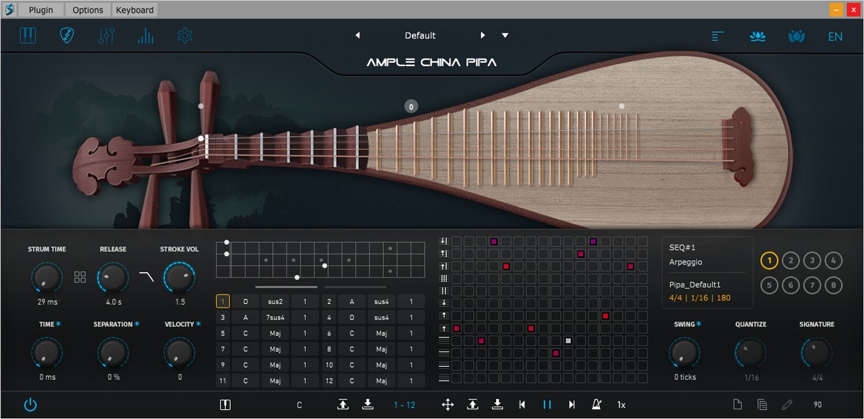 China Pipa V2 Strummer GUI