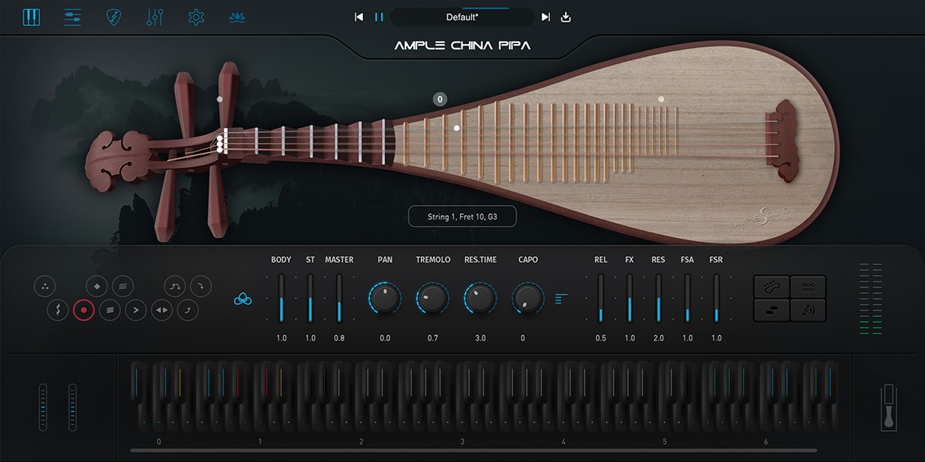 Ample China Pipa GUI