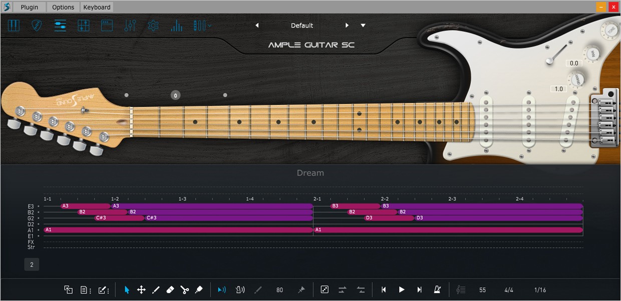Ample Guitar F III Riffer GUI