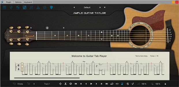 AGT III Tab Player GUI