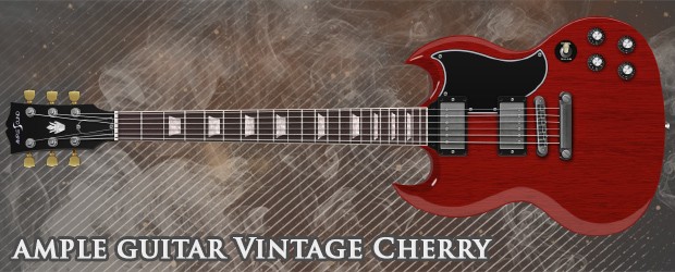 Ample Guitar Vintage Cherry Header