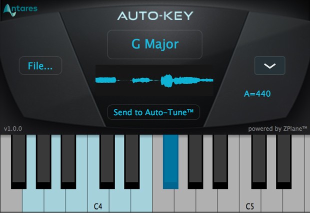 Auto-tune Screen One