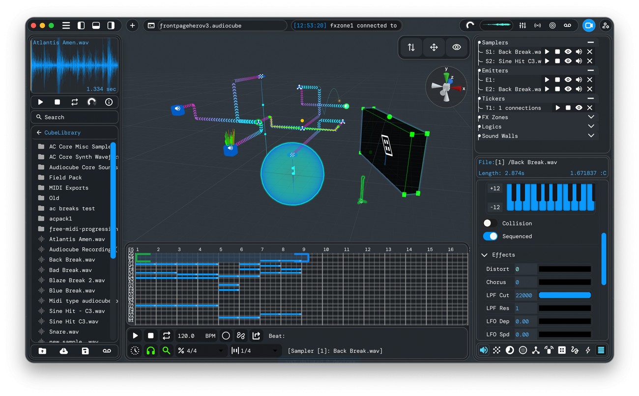 Main GUI Screen Recording