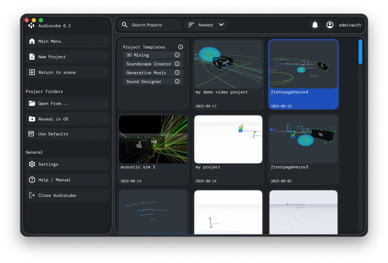 Project Screen