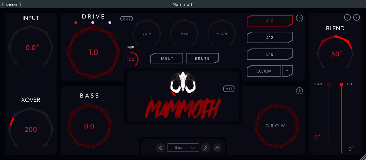 Mammoth GUI Scree