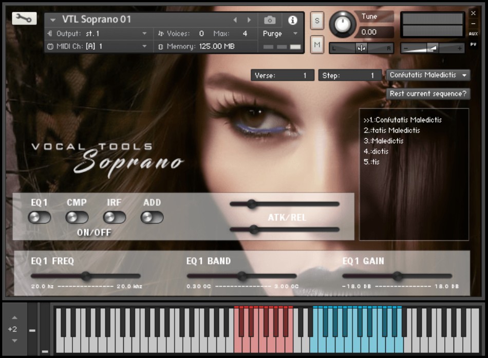 Vocal Tools Latin Soprano Gui