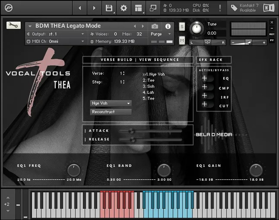 Thea GUI Screen