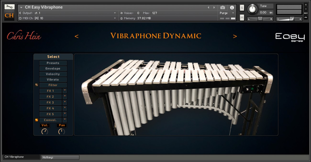 Vibraphone GUI